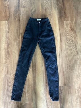 High-Waist Dark Navy Women’s Stretch Jeans